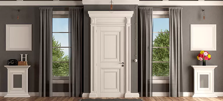 Removable Center Door Mullion in Palo Alto, CA