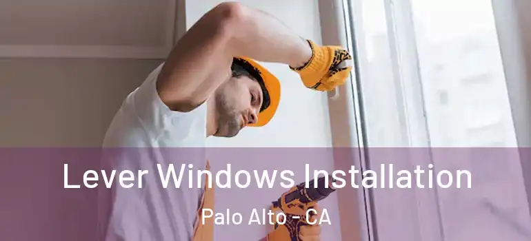  Lever Windows Installation Palo Alto - CA